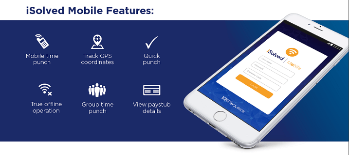 iSolved mobile app wide