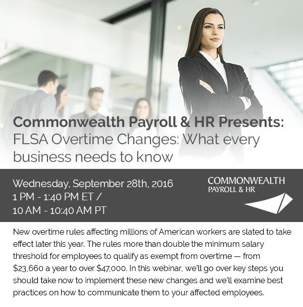 FLSA webinar September