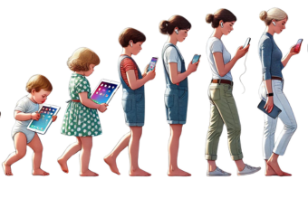 evolution of Gen Z from tech baby to tech adult