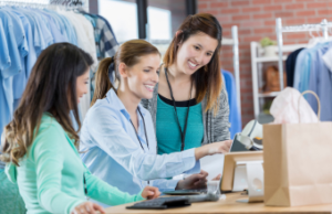 Small business upgrading tech platform with customer support