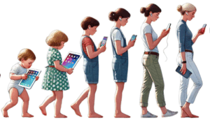 evolution of Gen Z from tech baby to tech adult