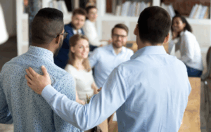 Introducing the new company owner to employees