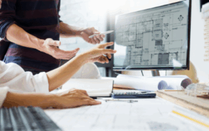 architects using project based time keeping at office