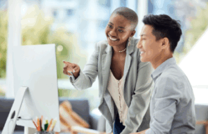 I-9 Auditor helping business owner