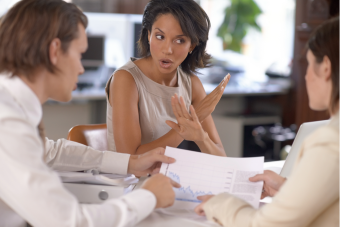 HR Manager playing policing role with employees