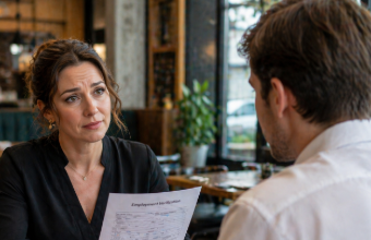 HR interviewing candidate